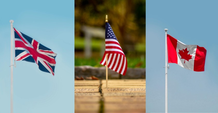 Study Abroad Comparison: USA vs UK vs Canada vs Australia