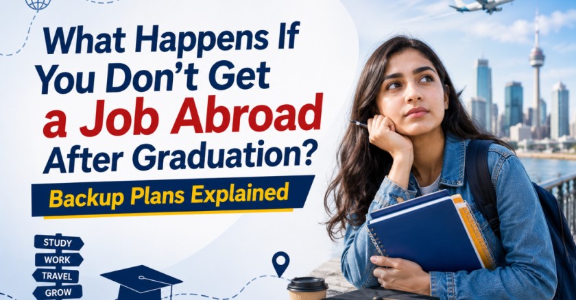 What Happens If You Don’t Get a Job Abroad After Graduation? Backup Plans Explaine